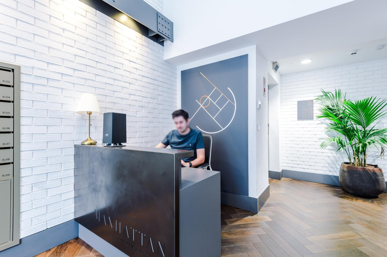 Public Area, Hilltop Serviced Apartments - Piccadilly, Manchester