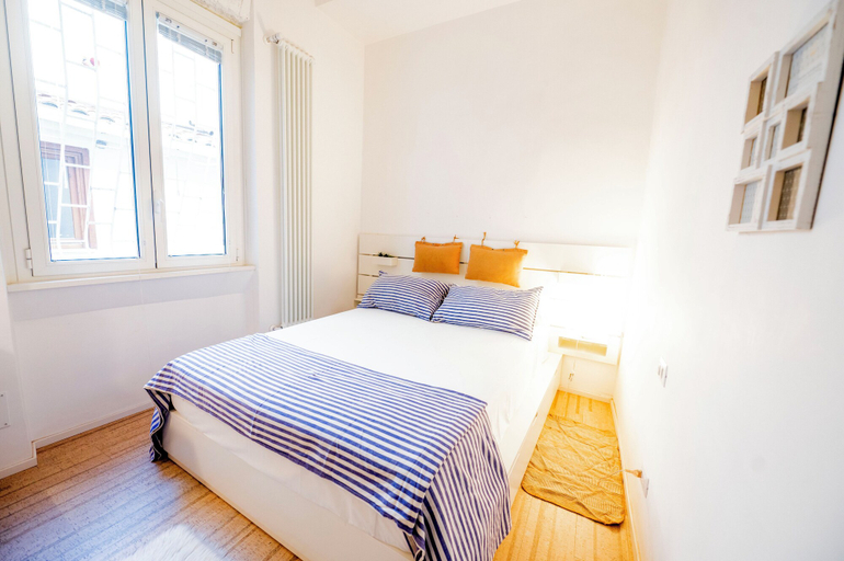 Bedroom 3, Charming Design Apartment In Vibrant Pigneto, Rome