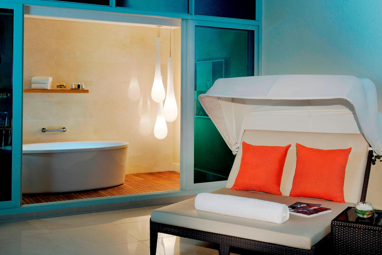 Bathroom 4, Marriott Executive Apartments Al Jaddaf, Dubai, Dubai