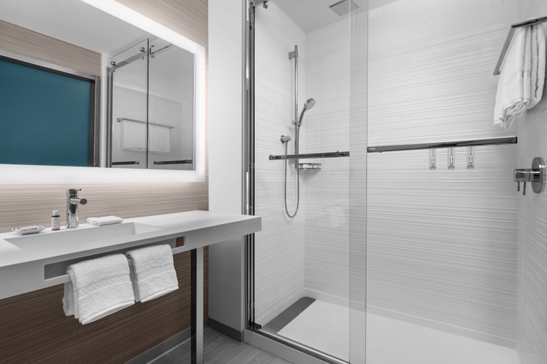Bathroom 5, AC Hotel by Marriott Miami Brickell, Miami-Dade