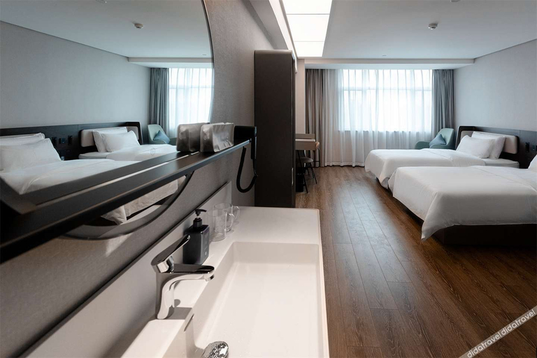 Bedroom 2, Hanting Hotel Dezhou Wanda Plaza, Dezhou