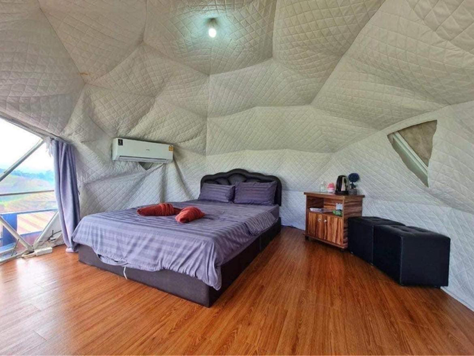 Bedroom, เดอะวิว โฮมสเตย์ม่อนแจ่ม, Mae Rim