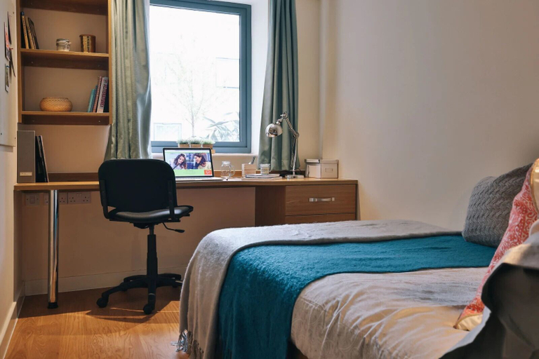 Bedroom 2, Dorchester House - Campus Accommodation, Bournemouth