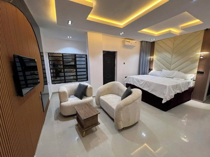Bedroom 1, Westmac Hotel and Apartments, Ikpoba-Okha