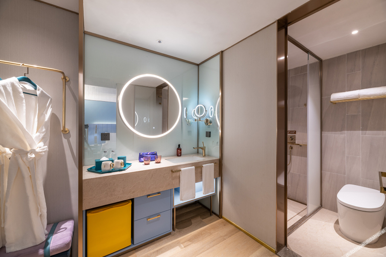 Bathroom 3, Manxin Hotel Xuzhou Yunlong Wanda Plaza, Xuzhou