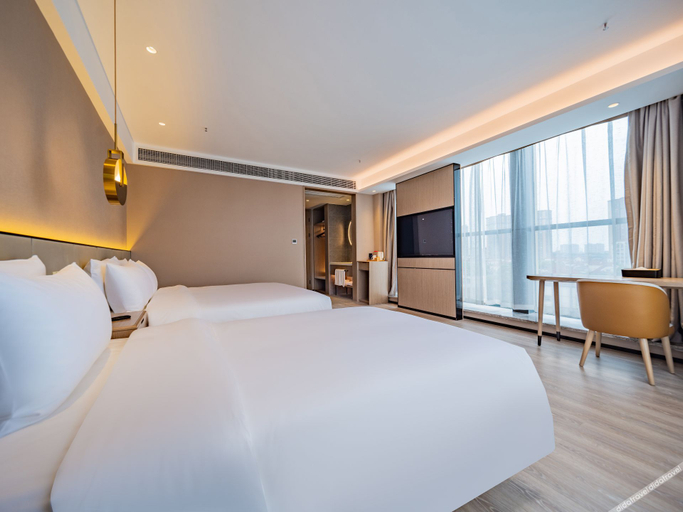 Bedroom 2, Starway Hotel Chengdu Pengzhou Municipal Government, Chengdu