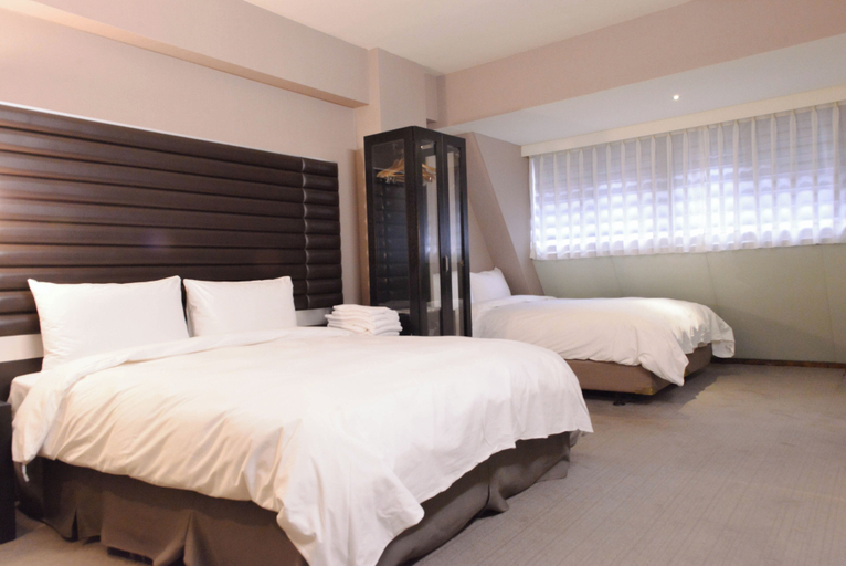 Bedroom 2, Newful Hotel, Taipei City