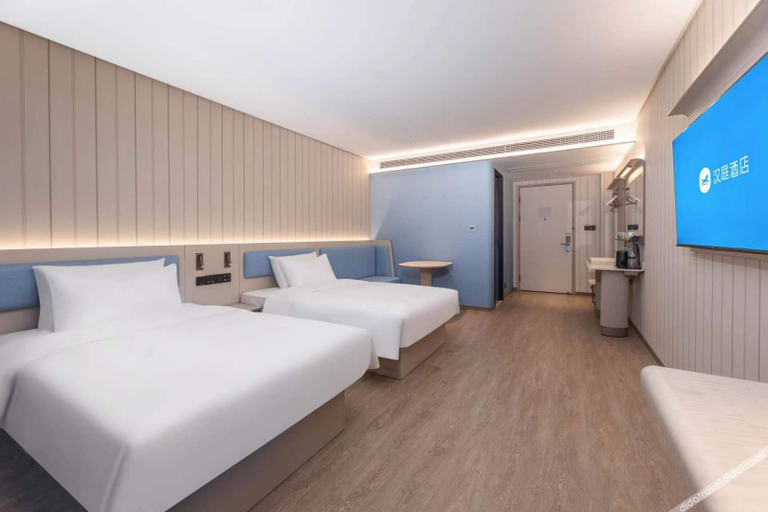 Bedroom 2, Hanting Hotel Yancheng Sheyang Xingfu Huacheng, Yancheng