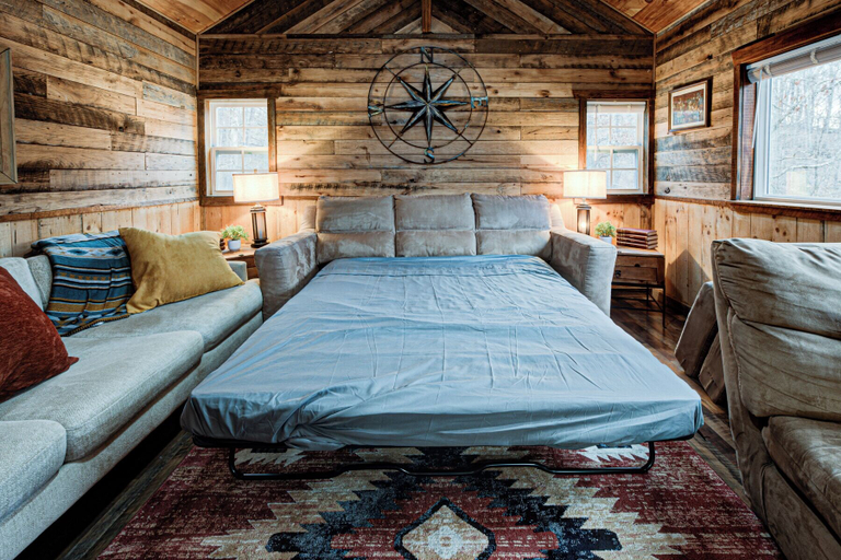 Bedroom 3, Newly Listed-Private 25-Acre Escape Near Red River Gorge, Lee