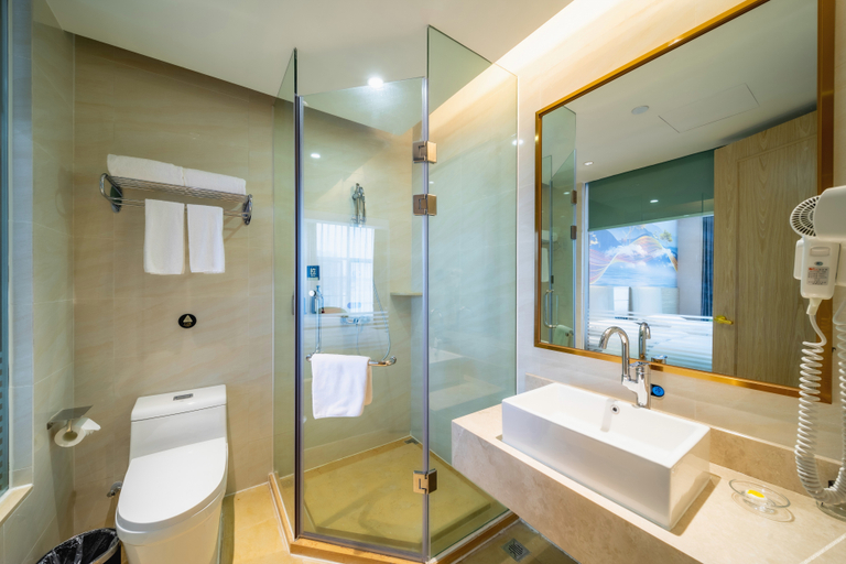 Bathroom 3, Vienna International Hotel Changsha High-speed Railway South Station West Square, Changsha