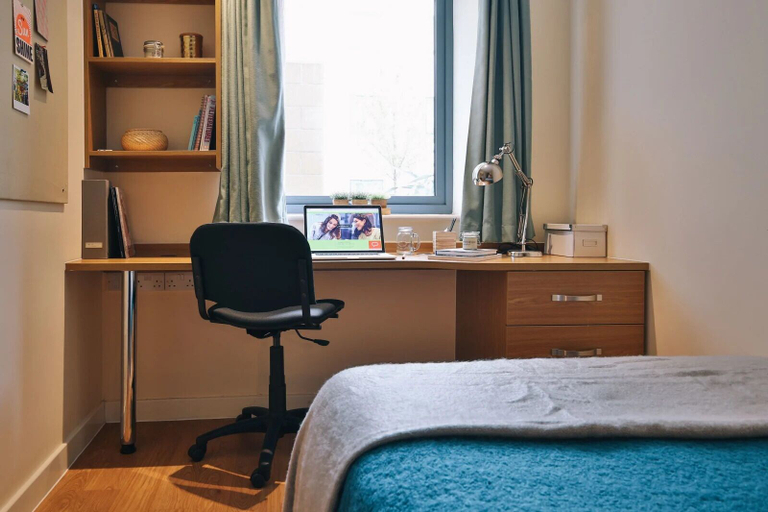 Bedroom 3, Dorchester House - Campus Accommodation, Bournemouth