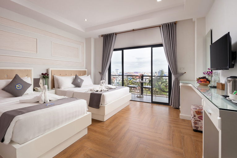 Bedroom 3, Hak Huot Hotel I, Ou Chrov