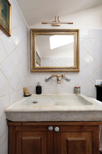 Bathroom 4, Trastevere Romantic Terraced Apartment , Roma