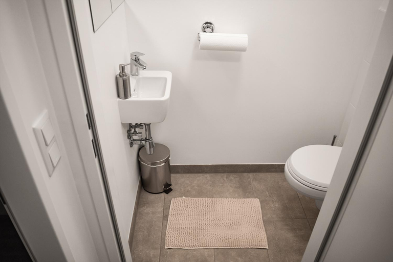 Bathroom 3, Cosy new Apartment 3min to VIC/Uno-City and Danube, Wien