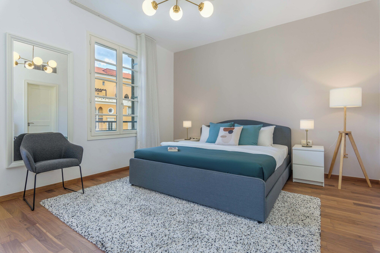 Bedroom 2, Mundo - 2 BR Apartment at Saifi Village, Beirut