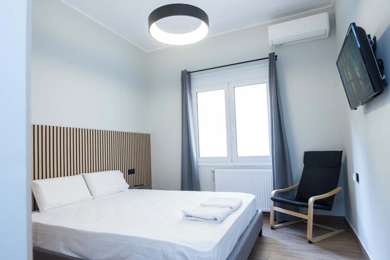 Bedroom 3, Fresh Modern 1 Bd Apt in Vibrant Patisia, Attica