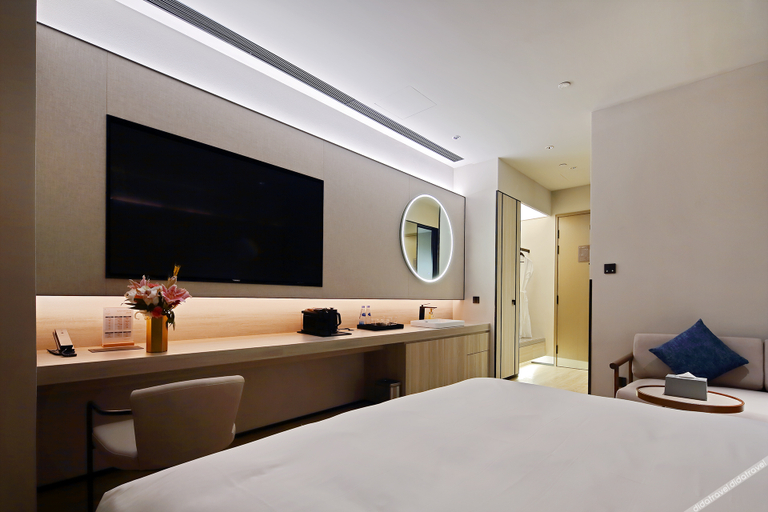 Bedroom 3, Crystal Orange Hotel Shanghai Wujiaochang Dabaishu, Shanghai