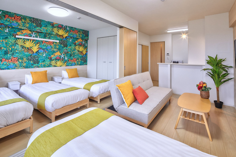 Bedroom 2, Comfortvilla, Motobu