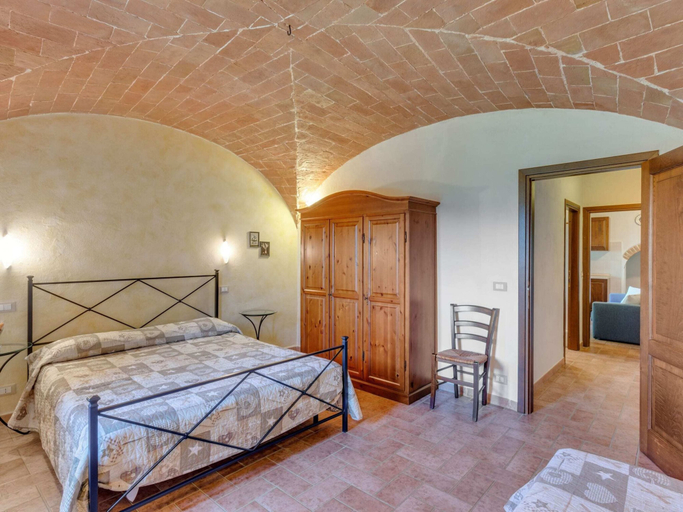 Bedroom 3, Holiday Home in Volterra With Pool, Pisa