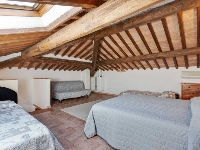 Bedroom 4, Holiday Home in Volterra With Pool & Views, Pisa