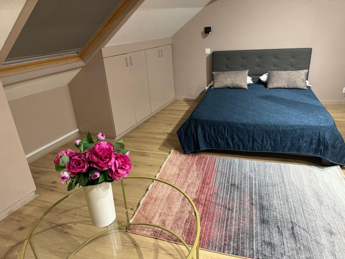Bedroom 2, Gîtes by Hôtel Les Reflets Jaunes, Ardennes