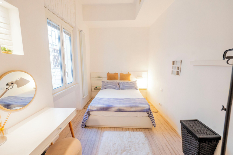 Bedroom 5, Charming Design Apartment In Vibrant Pigneto, Rome