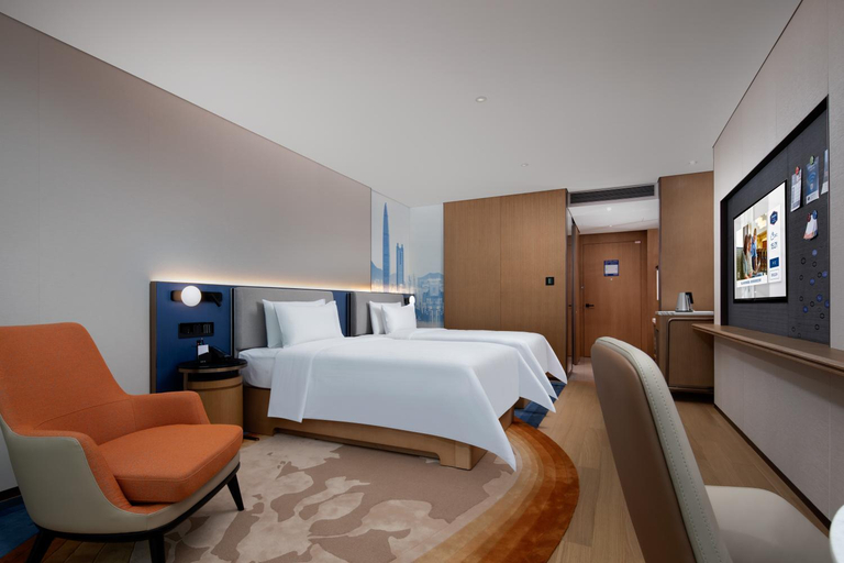 Bedroom 2, Hampton by Hilton Shenzhen Futian Port, Shenzhen