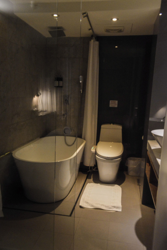 Bathroom 3, Newful Hotel, Taipei City