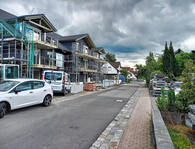 Public Area, Apartment in Markdorf Near Town Center, Bodenseekreis
