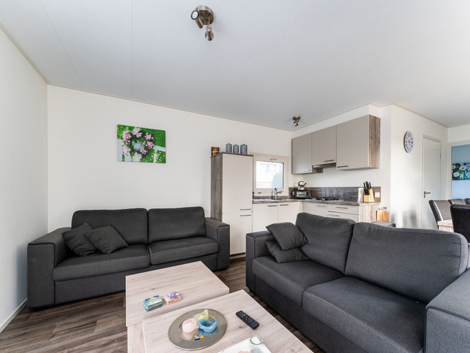 Living room 4, Luxury Holiday Home in Bantega With Harbour and Sloop, Lemsterland