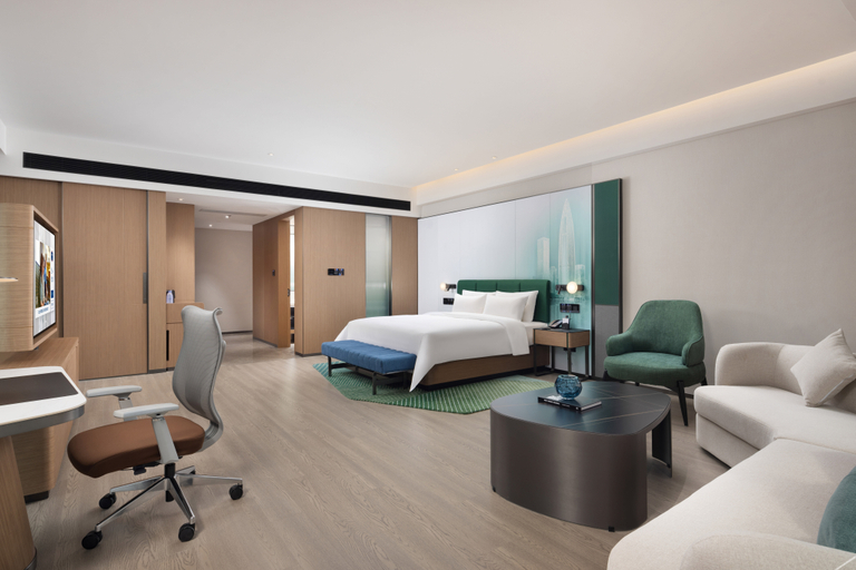 Bedroom 2, Hampton by Hilton Shenzhen Futian Huaqiangbei, Shenzhen