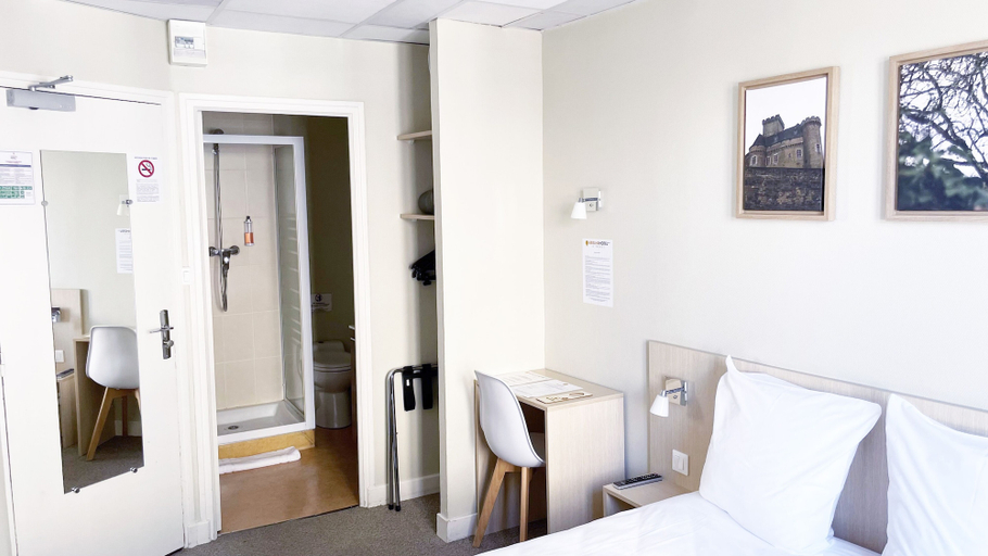 Bedroom 2, Hotel Abelha Le France, Corrèze
