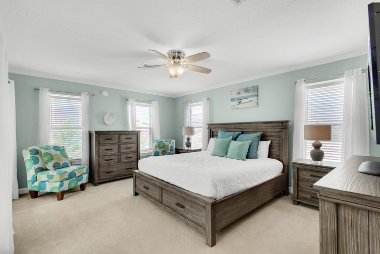 Bedroom 3, Ocean Breeze Cottage, Okaloosa