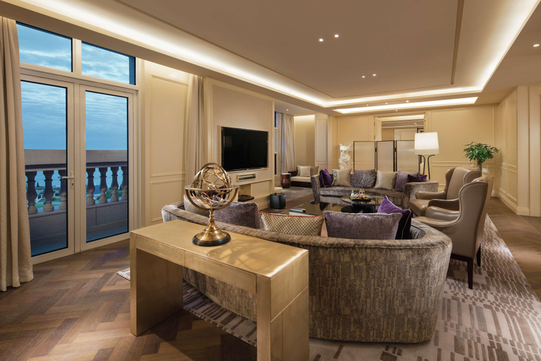 Bedroom 2, Hilton Dalian Golden Pebble Beach Resort, Dalian