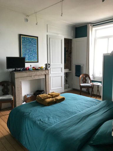 Bedroom 2, Chambre cosy dans maison de maitre, Pas-de-Calais