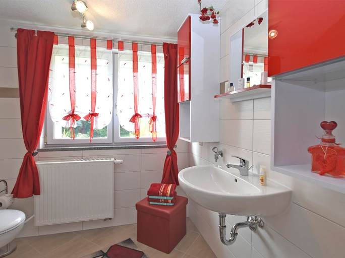 Bathroom 3, Komfort und Naturflucht, Lichtenhain, Sächsische Schweiz-Osterzgebirge