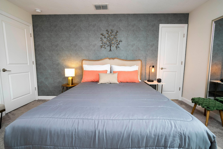 Bedroom 4, 4810 LL - 5BD Private Pool Townhome - Storey Lake, Osceola