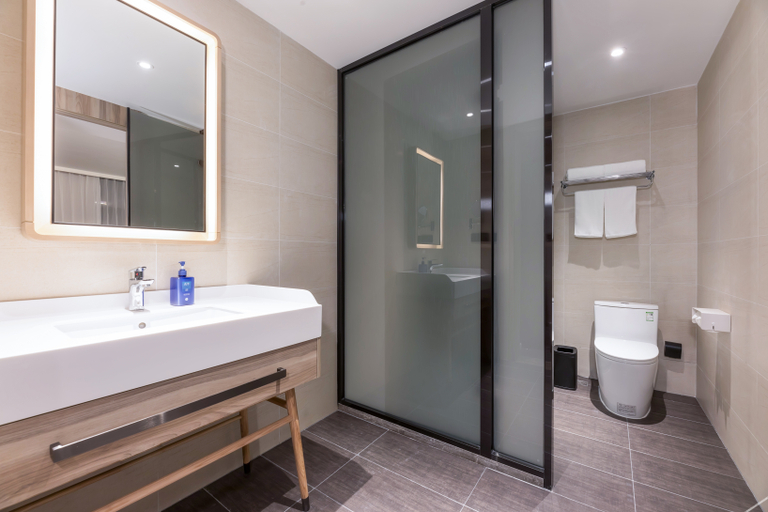 Bathroom 3, Hanting Hotel Wuhu Nanling County, Wuhu