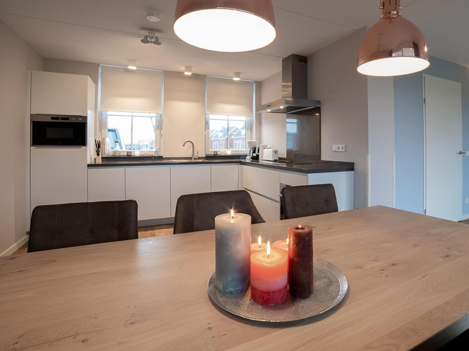 Private kitchen 3, Holiday Home in Zeeland Near the Sea, Noord-Beveland