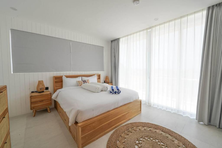 Bedroom 2, Tranquil 4BR Villa Canggu, Badung