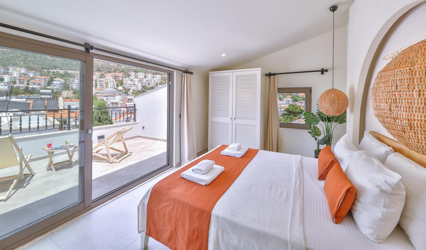 Bedroom 2, Pastel Rooms, Kaş