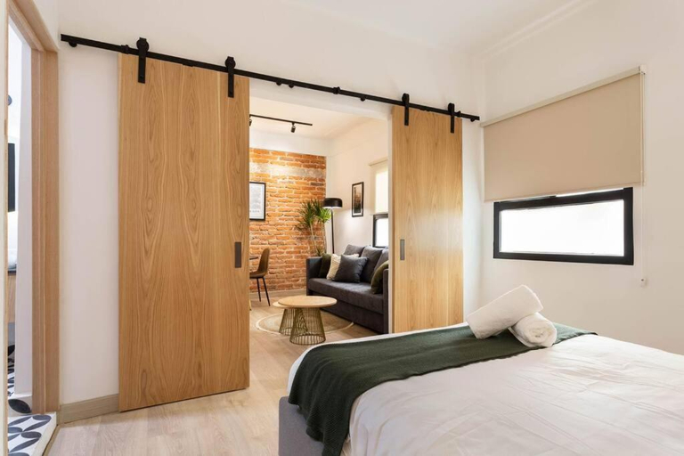 Bedroom, Great location. Renovated apartament in Roma Norte, Mexico City