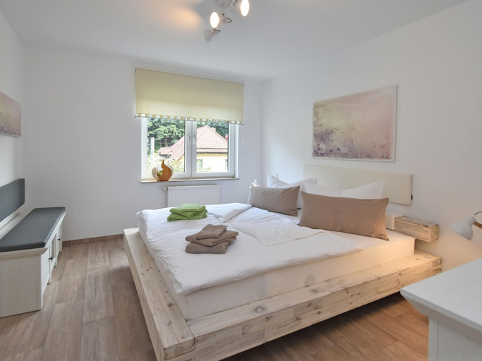 Bedroom 3, Ferienwohnung mit Sauna in Schonbrunn Thuringen, Hildburghausen