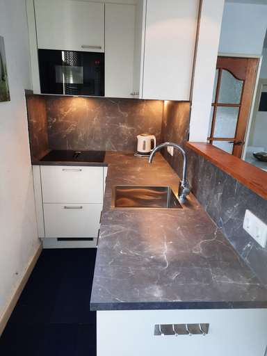 Private kitchen, Waterside Stay With Private Jetty, Wymbritseradiel