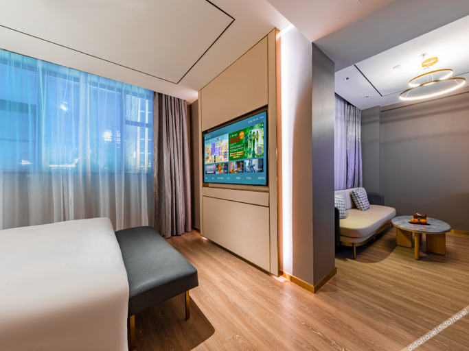 Bedroom 2, Orange Hotel Shenzhen Nanshan Vanke Cloud City, Shenzhen
