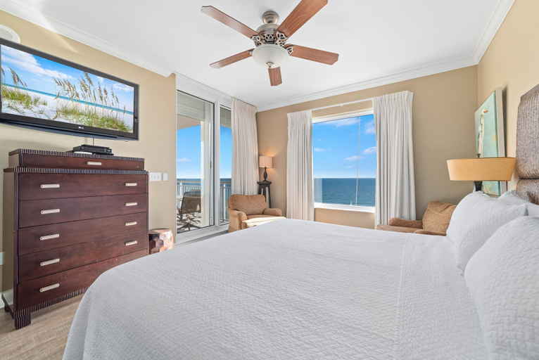 Bedroom 3, Indigo West 801 With Private Poolside Cabana, Escambia