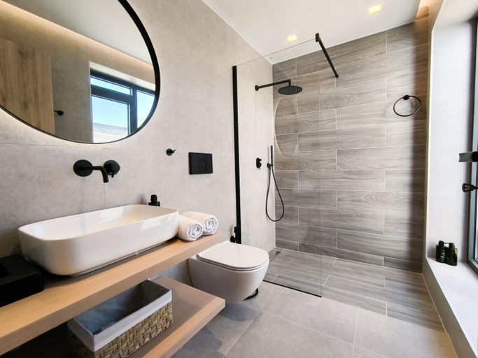 Bathroom 4, Aphrodite Luxury Villas & Suites-Private Heated Pool & Jacuzzi, South Aegean