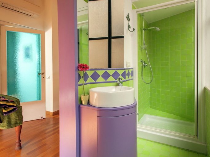 Bathroom 4, Apartment near Piazza del Popolo & Villa Borghese, Rome