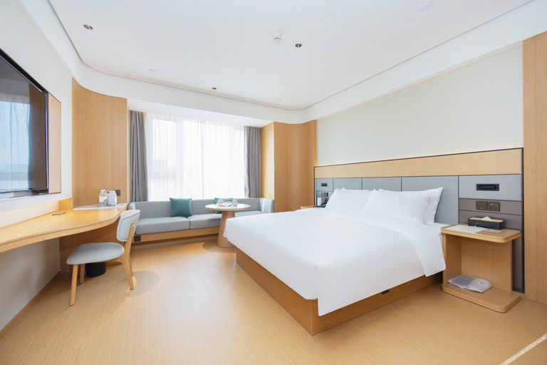 Bedroom 2, Ji Hotel Linyi Lanshan Lv Ai Town, Linyi
