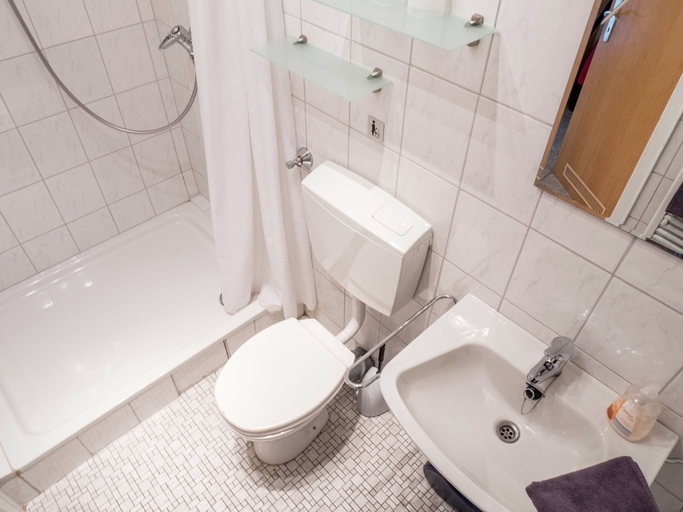 Bathroom 5, Spacious Apartment in Wehrhalden near Cross Country Skiing, Waldshut